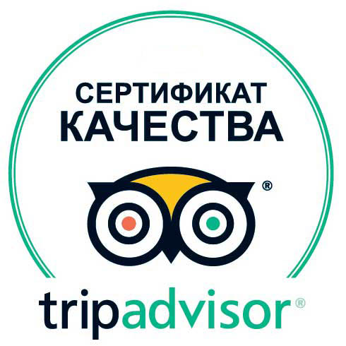 Сертификат качества Trip Advisor